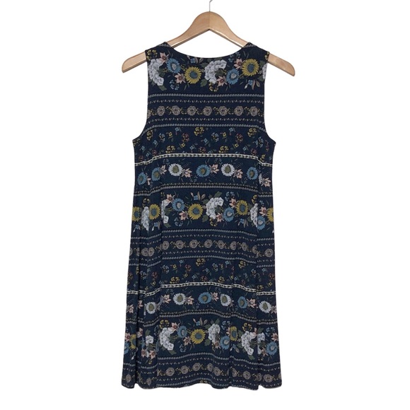 Loft Floral Printed Swing Dress - Picture 8 of 12